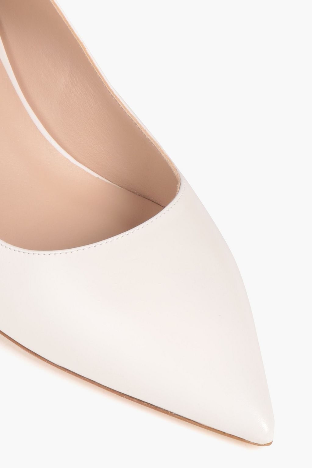 STUART WEITZMAN حذاء «أني» بكعب عالٍ مقاس 50 من الجلد