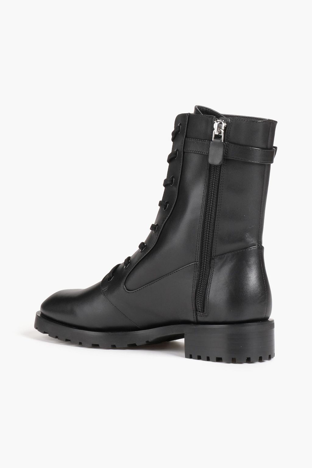 STUART WEITZMAN حذاء بوت كومبات «دازل» من الجلد