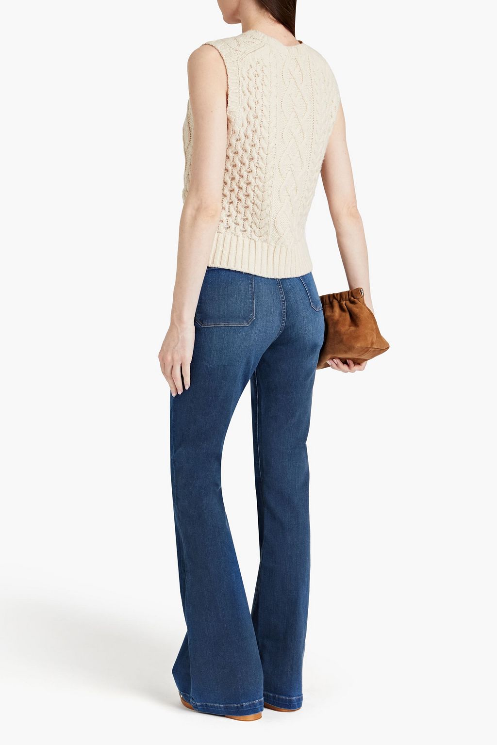 FRAME Le Bardot highrise flared jeans THE