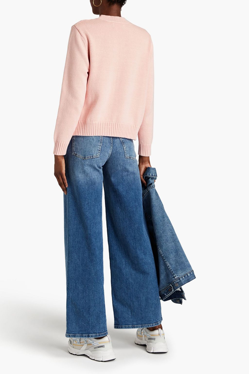 CHINTI & PARKER Intarsia cotton sweater