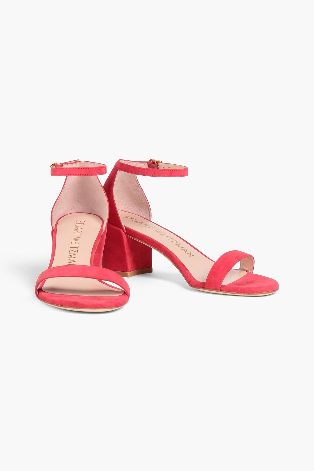 STUART WEITZMAN 스웨이드 샌들