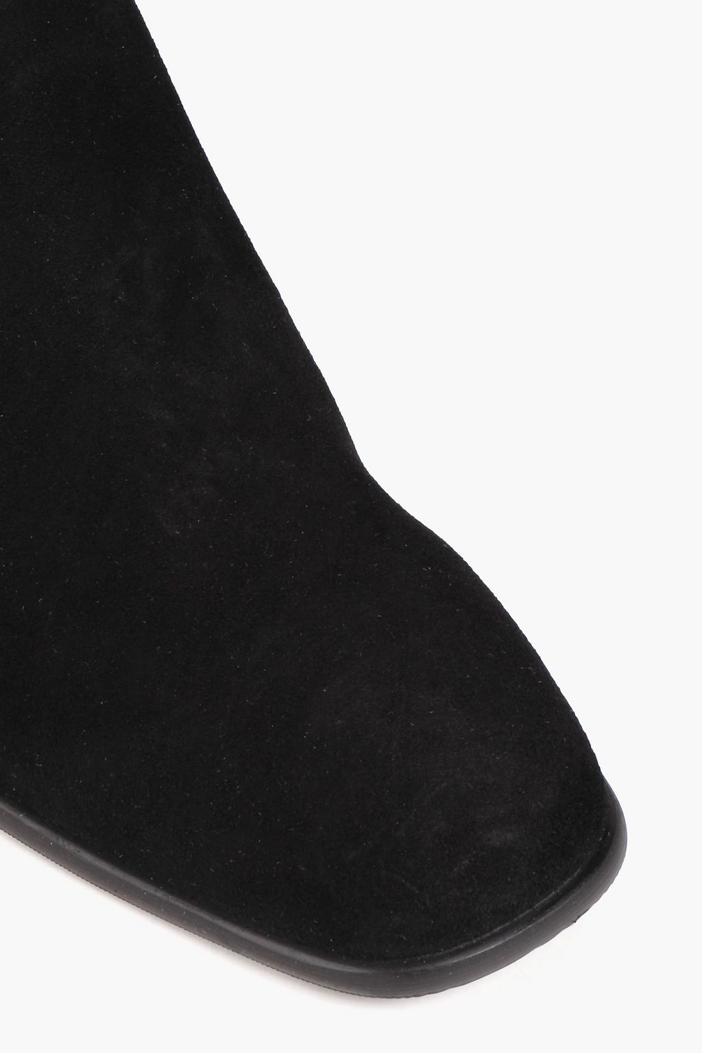 STUART WEITZMAN City microstretch and suede over-the-knee boots