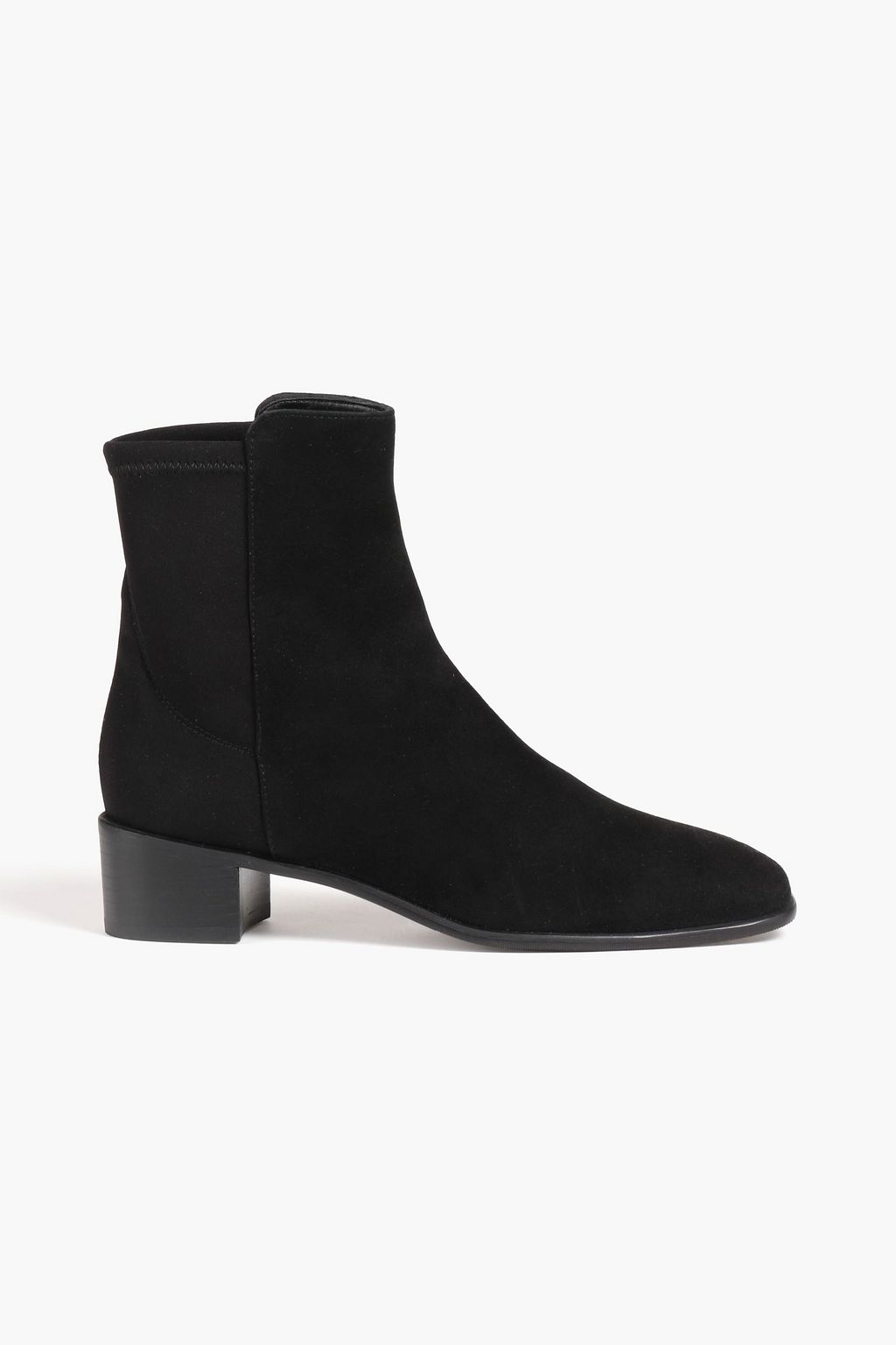 STUART WEITZMAN City suede and neoprene ankle boots | THE OUTNET