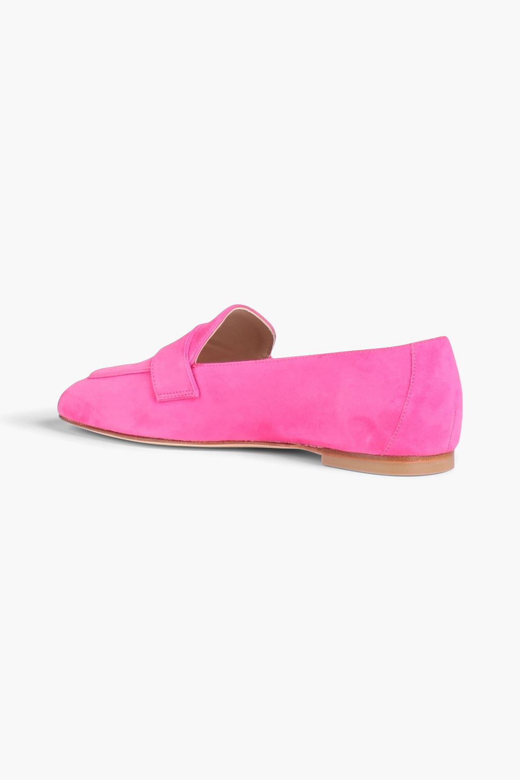 STUART WEITZMAN Payson suede loafers | THE OUTNET