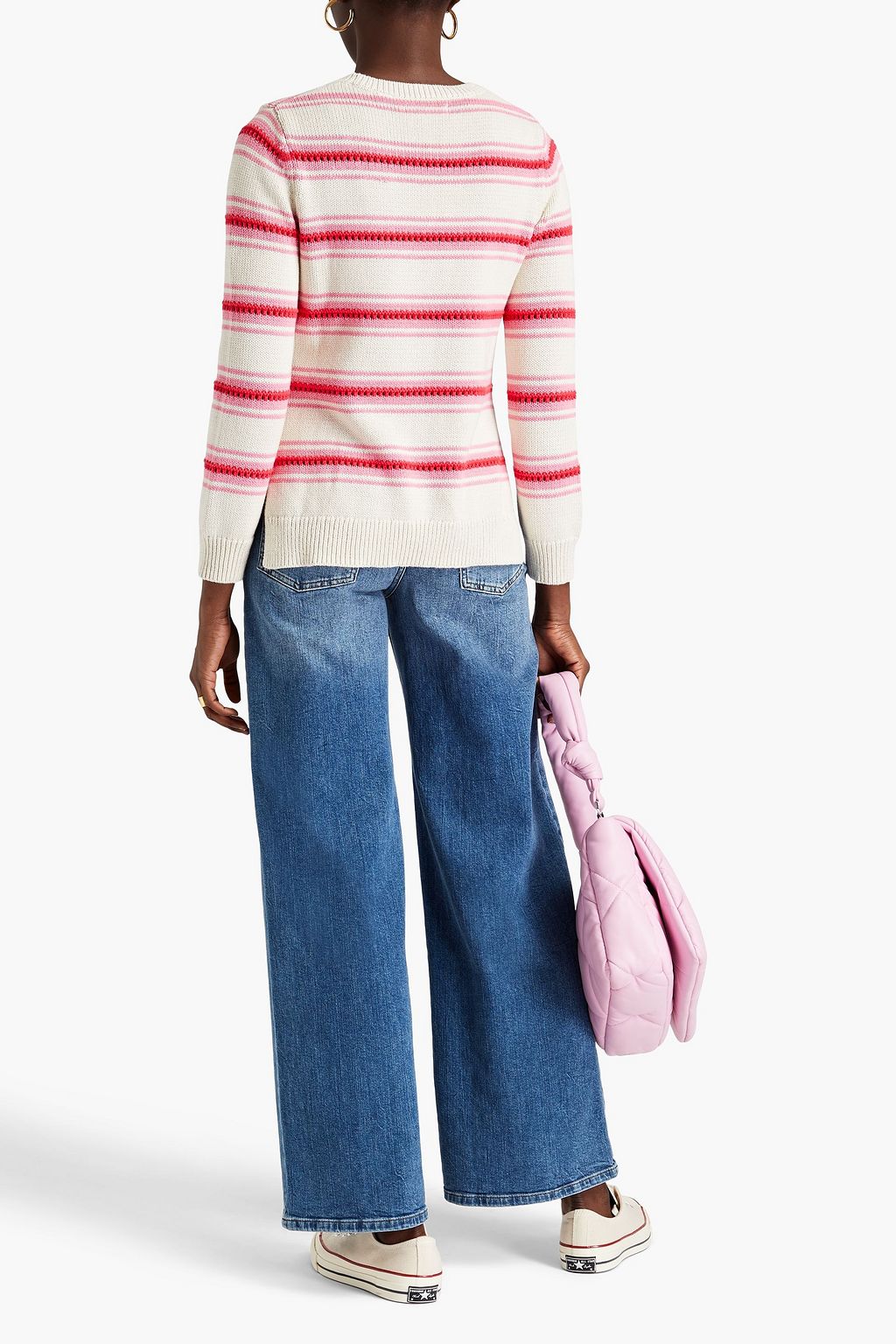 CHINTI & PARKER Striped cotton sweater