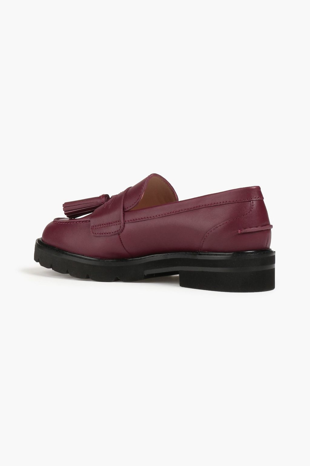 STUART WEITZMAN Adrina tasseled leather loafers