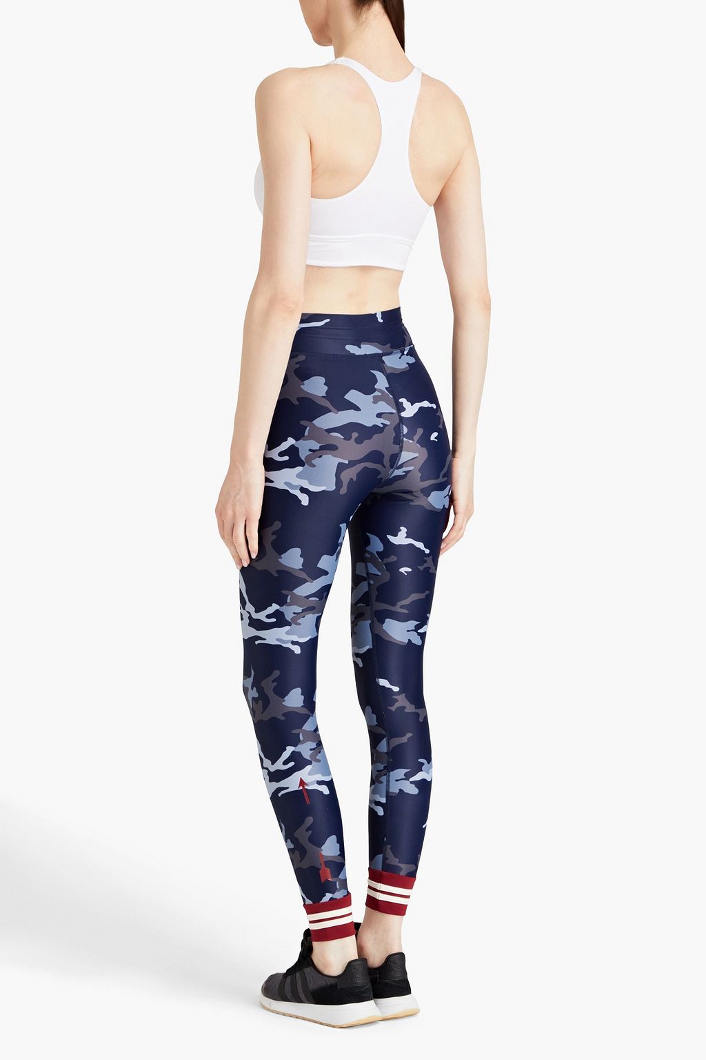 THE UPSIDE Marine camouflage-print stretch leggings