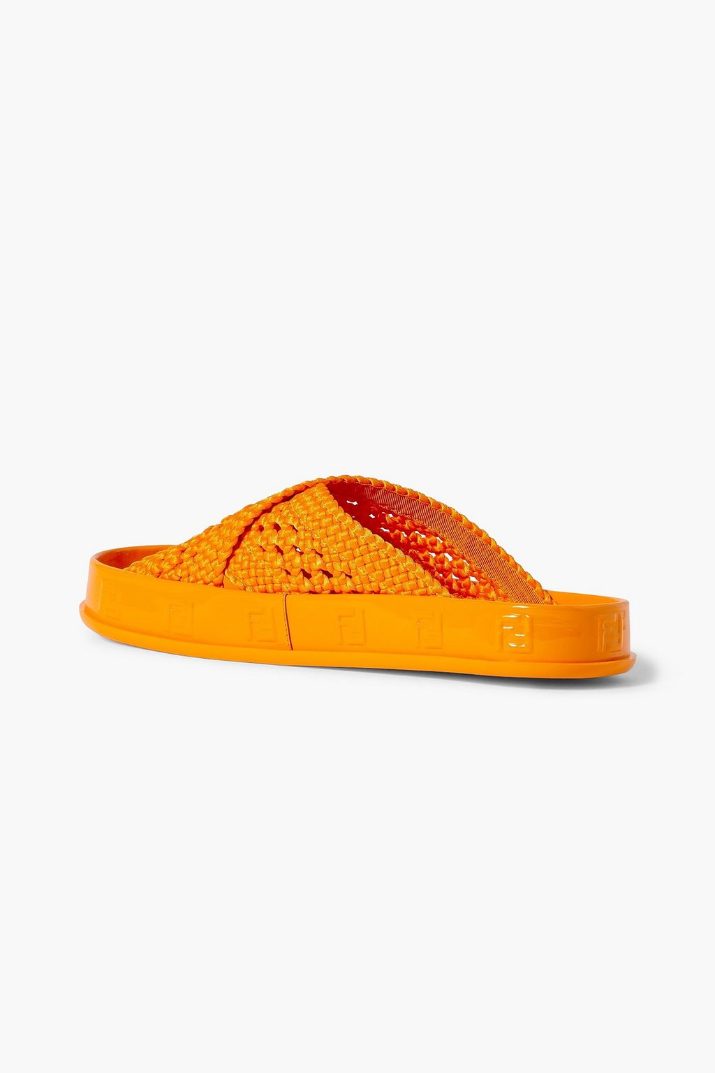 FENDI شبشب سلايدز منسوج