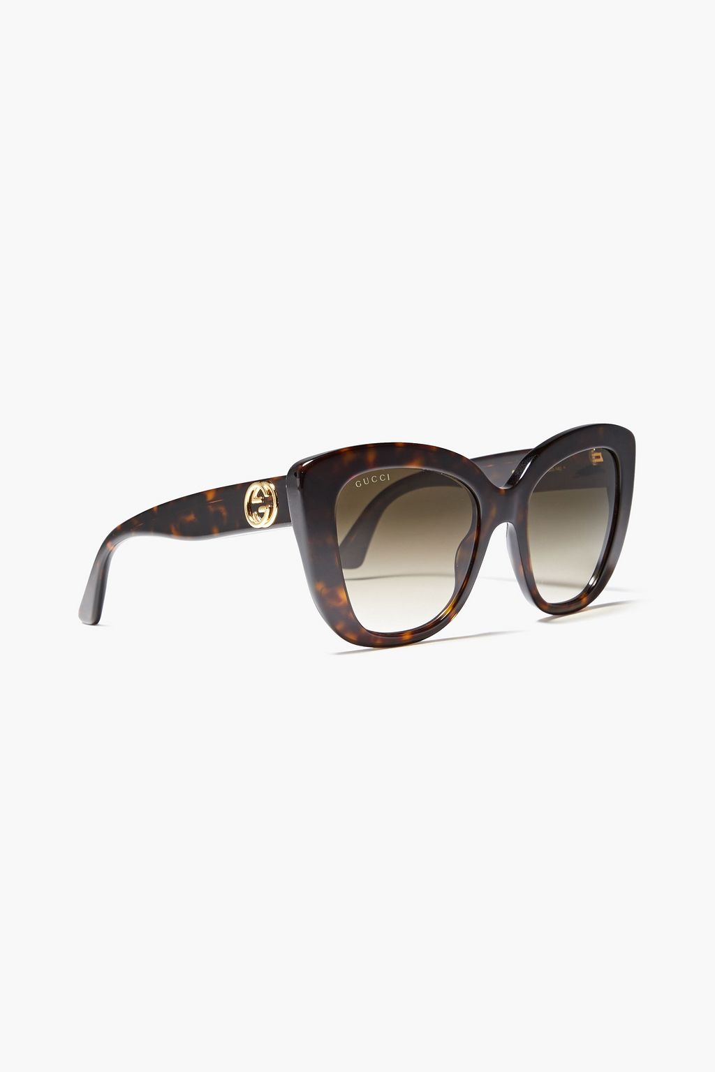 GUCCI Cat-eye tortoiseshell acetate sunglasses