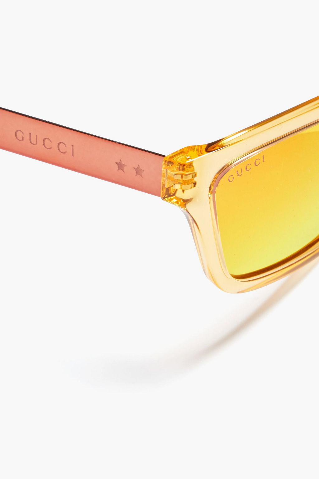 GUCCI Square-frame acetate sunglasses