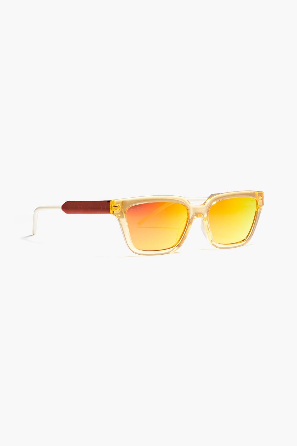 GUCCI Square-frame acetate sunglasses