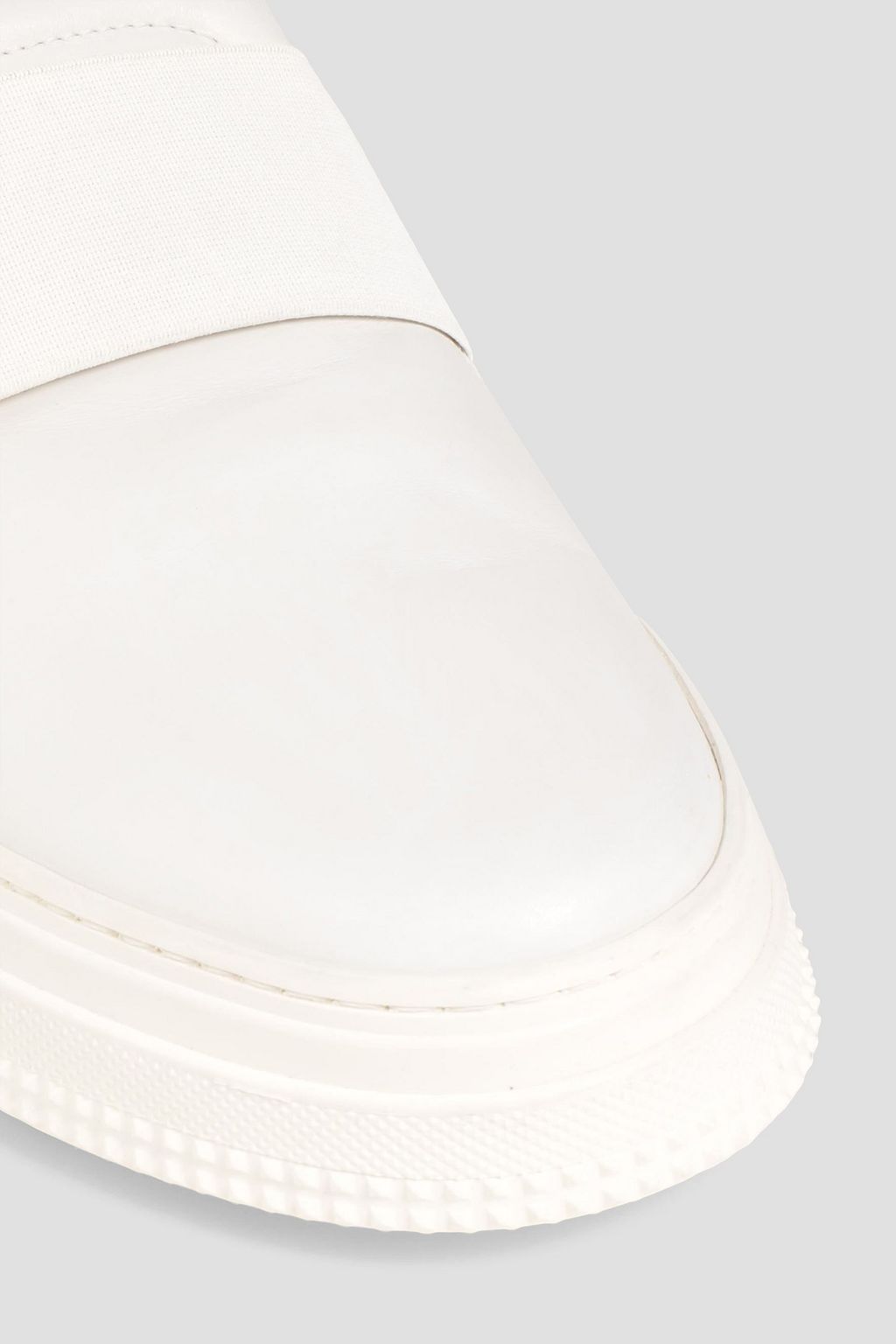 VALENTINO GARAVANI Leather slip-on sneakers
