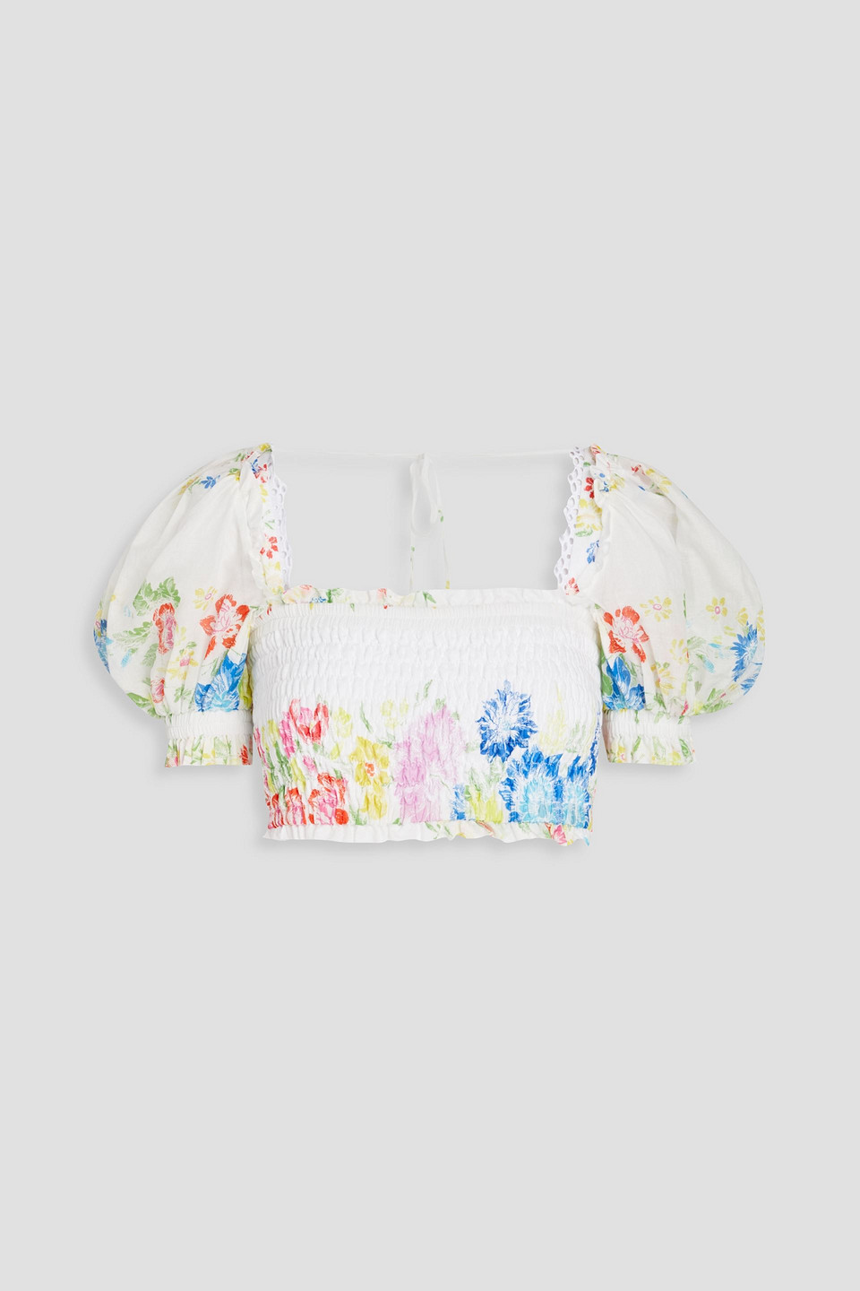 Charo Ruiz Cumbi Top In White