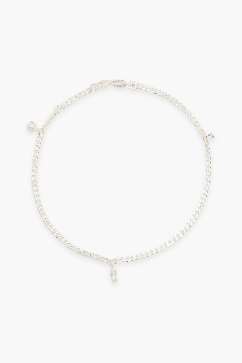 SUGARKITTEN Fußkettchen Aus Sterlingsilber - Doppellagig Mit Beweglichem Stern