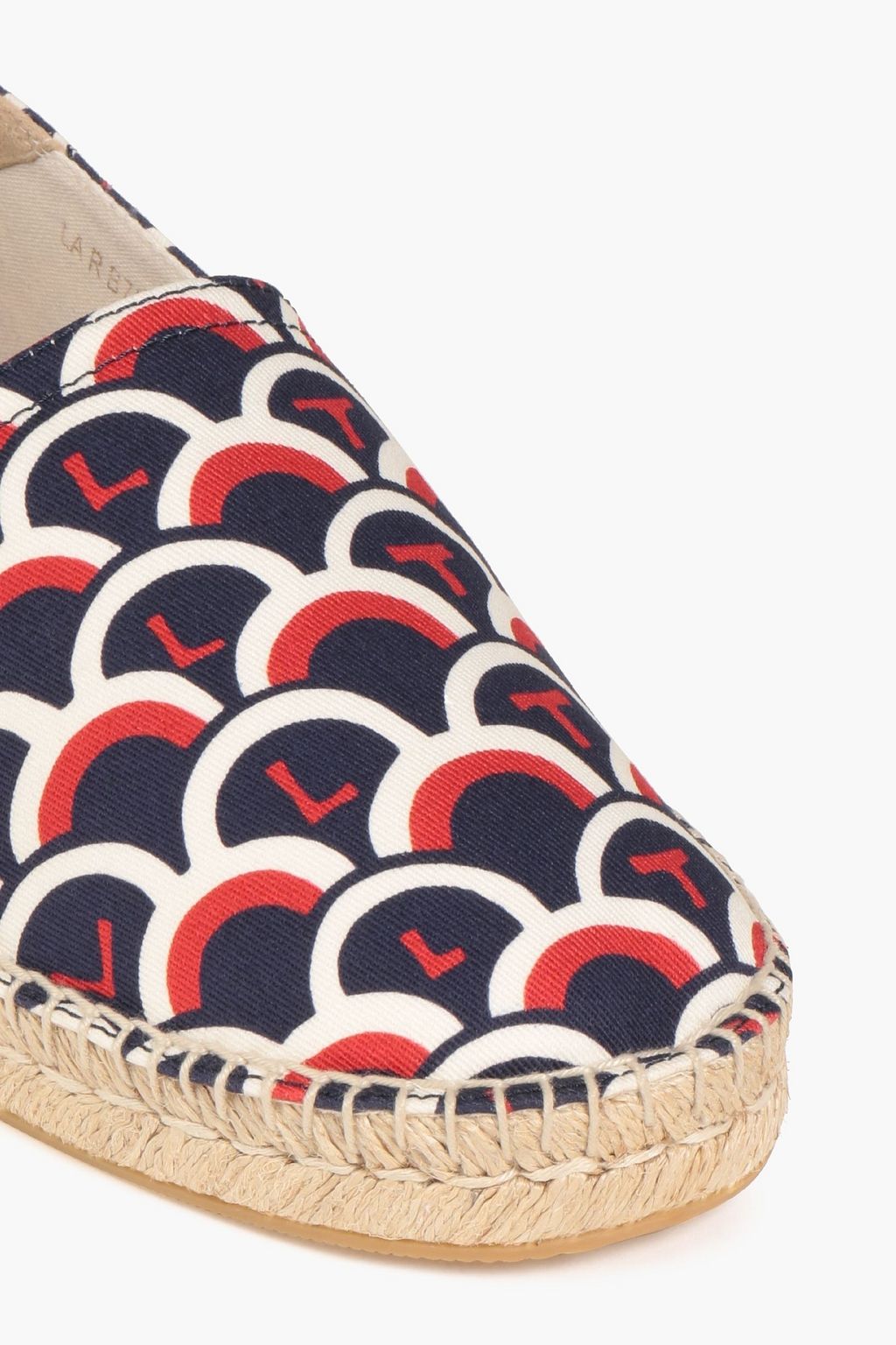 VALENTINO GARAVANI Printed canvas espadrilles