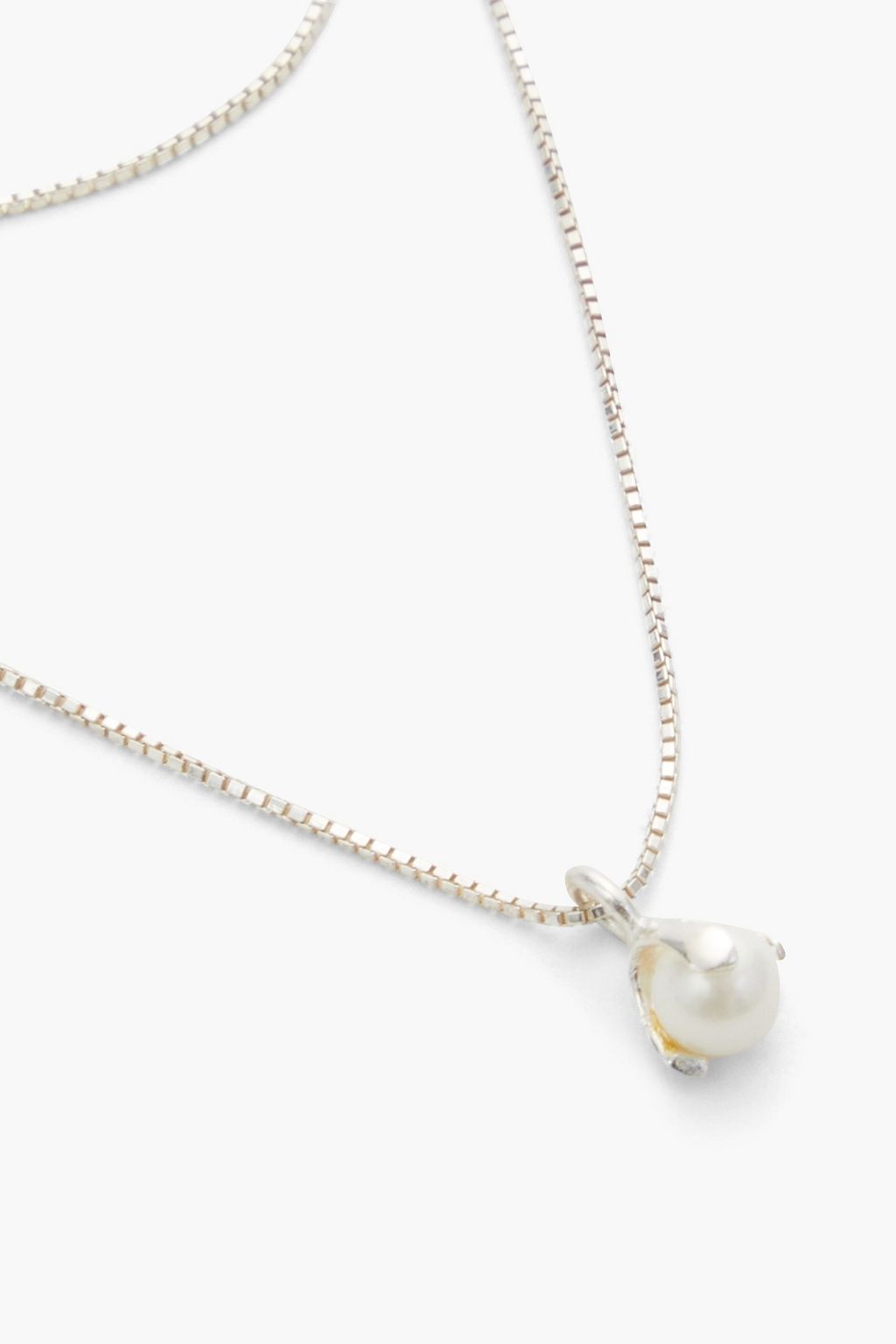 CORNELIA WEBB 24-karat gold-plated recycled sterling silver freshwater pearl necklace