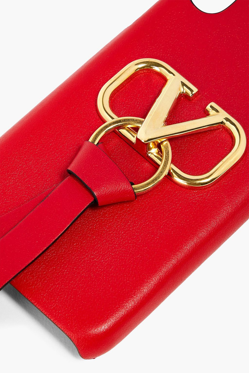 VALENTINO GARAVANI VLOGO leather iPhone X case
