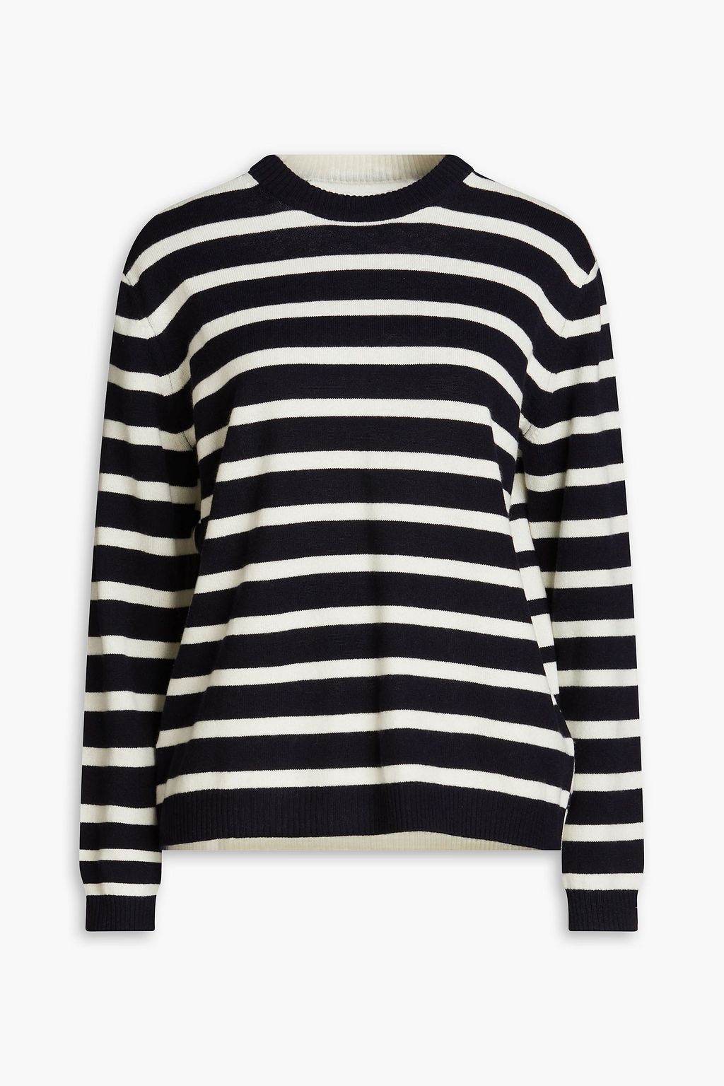 CHINTI & PARKER Striped wool and cashmere-blend sweater | THE OUTNET