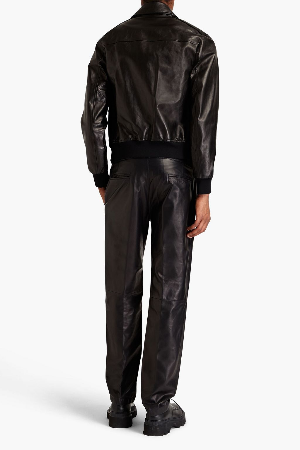 VALENTINO GARAVANI Leather bomber jacket