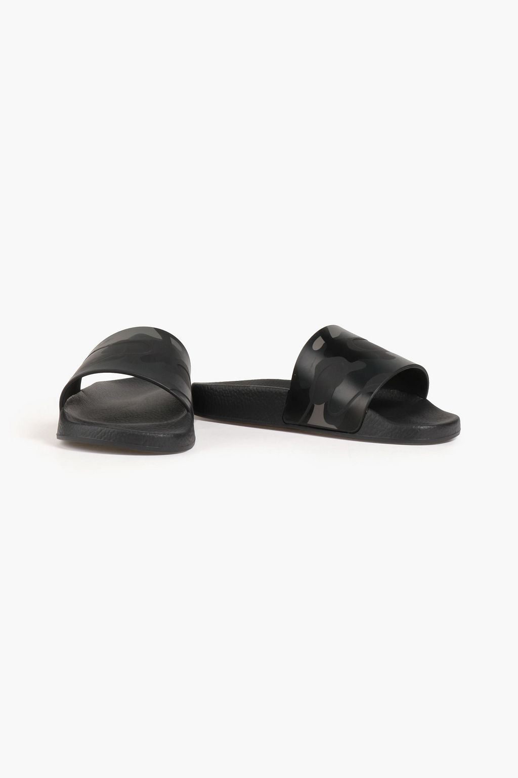 VALENTINO GARAVANI Camouflage-print rubber slides