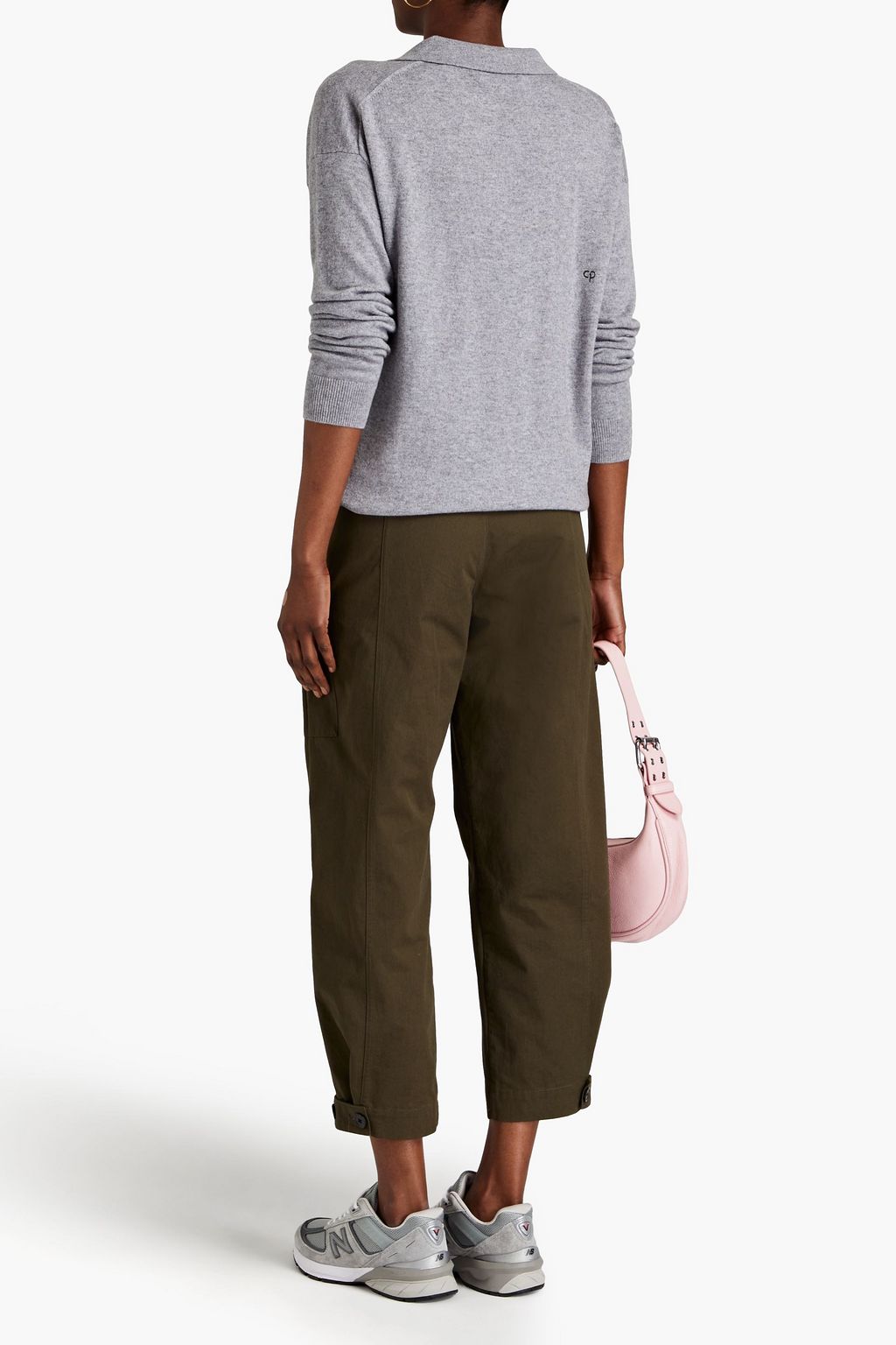 CHINTI & PARKER Mélange wool and cashmere-blend sweater