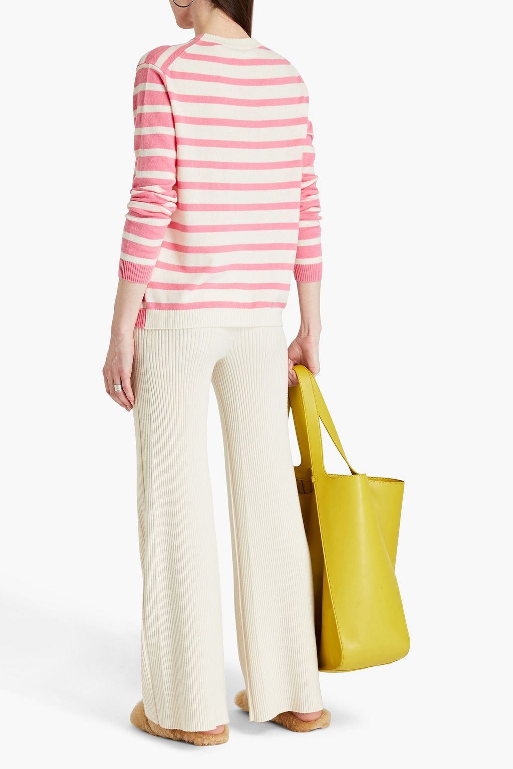 CHINTI & PARKER Gestreifter Pullover aus einer Woll-Kaschmirmischung