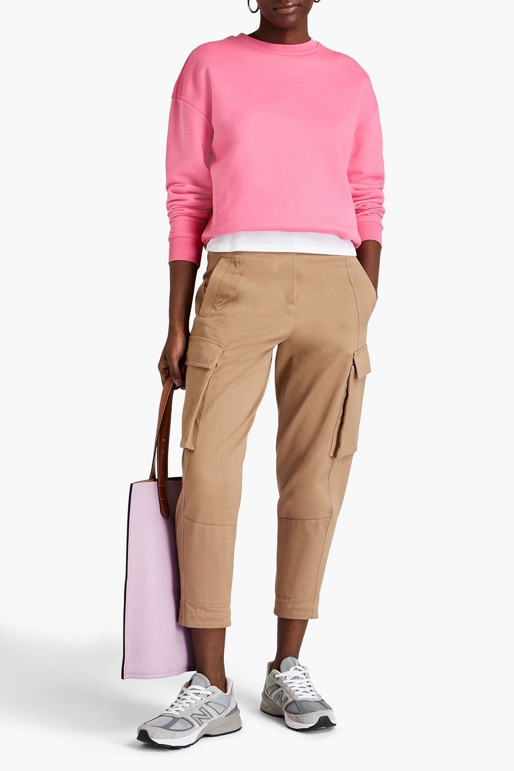 FRAME French cotton-terry sweatshirt