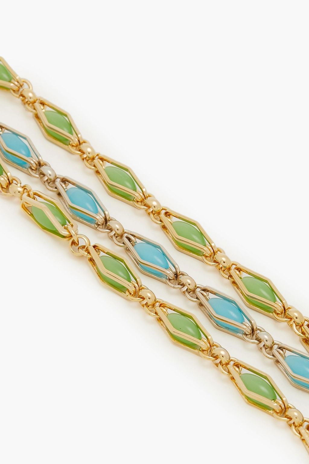 ROSANTICA Lento gold-tone stone bracelet