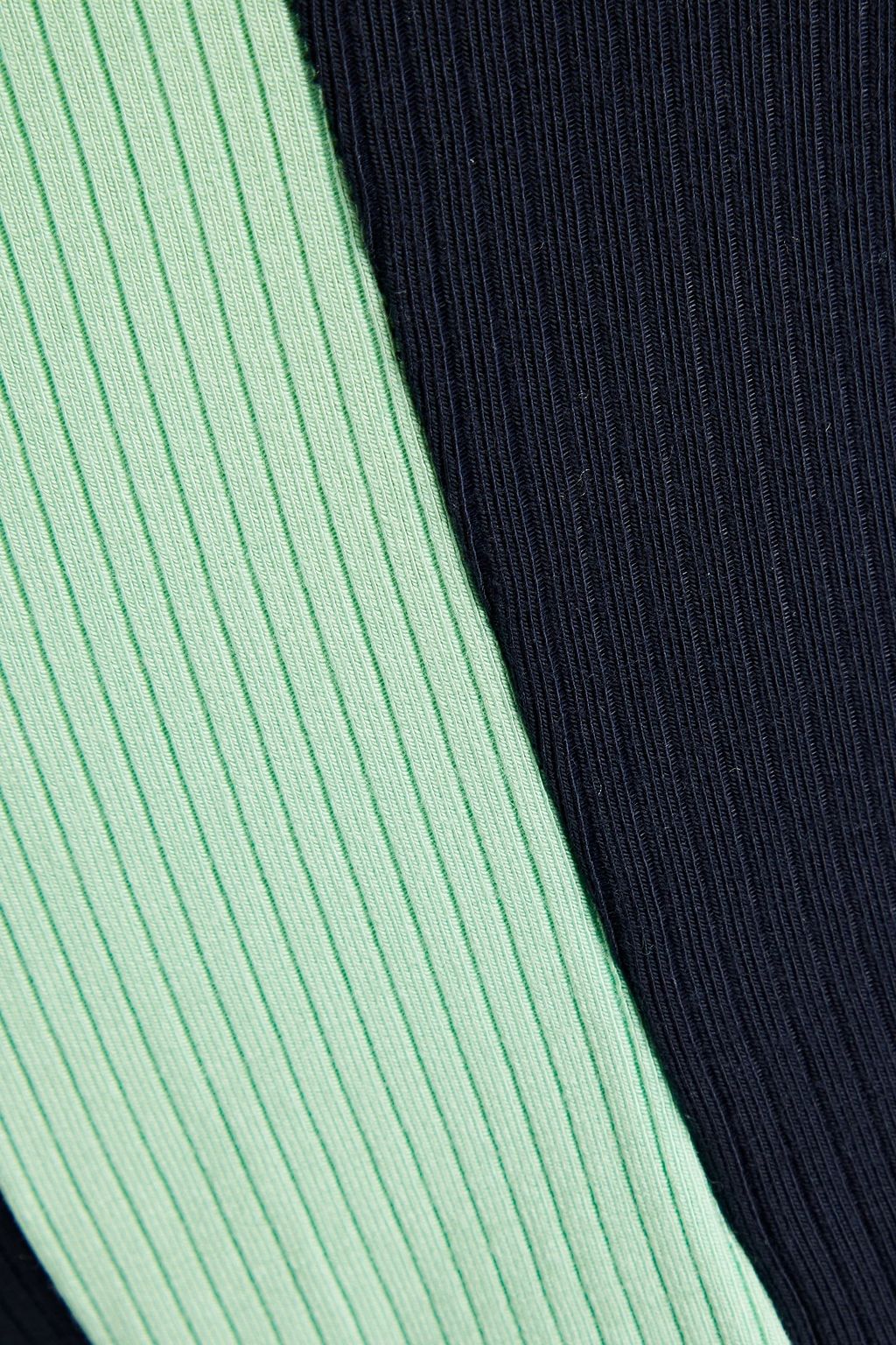 THE UPSIDE Solstice Monte cropped ribbed stretch-modal tank