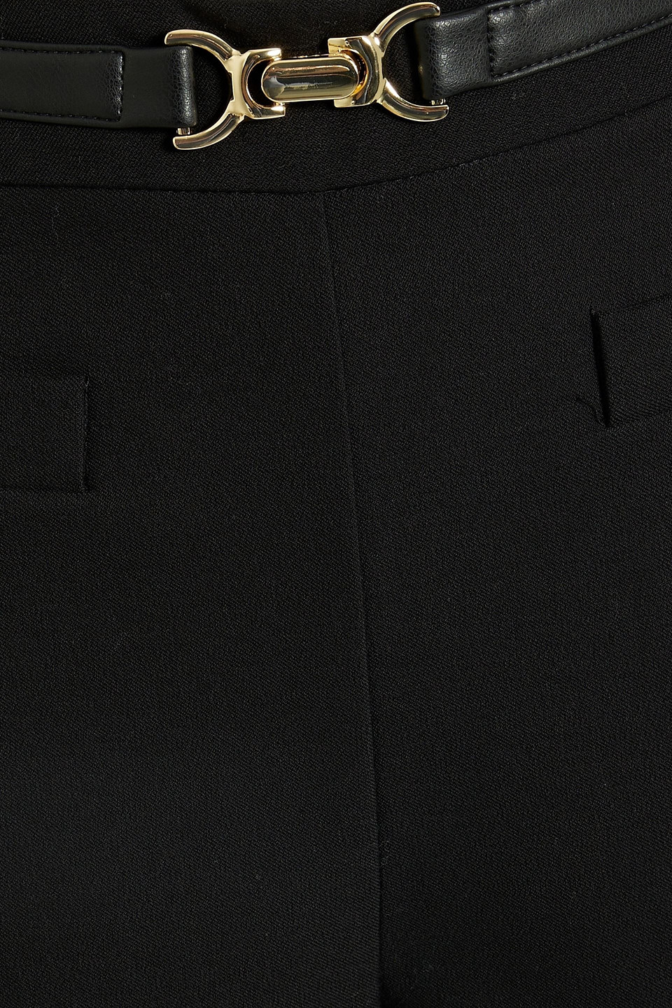 Derek Lam 10 Crosby Cotton-blend Twill Slim-leg Pants In Black