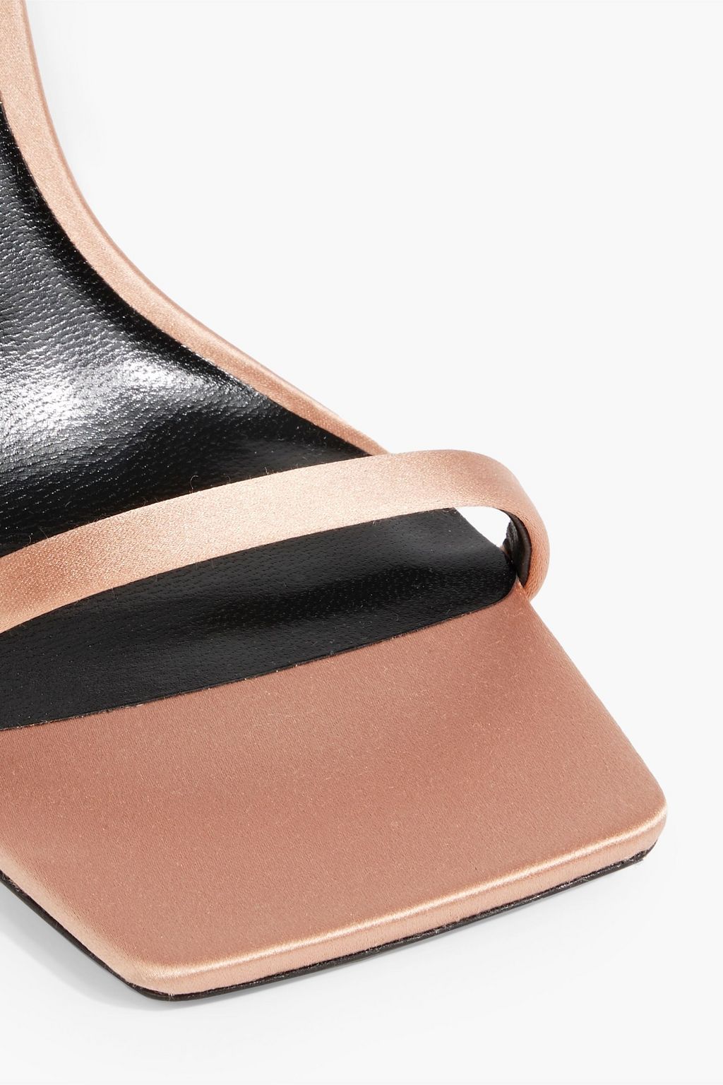 VERSACE Medusa Strappy 110 satin sandals