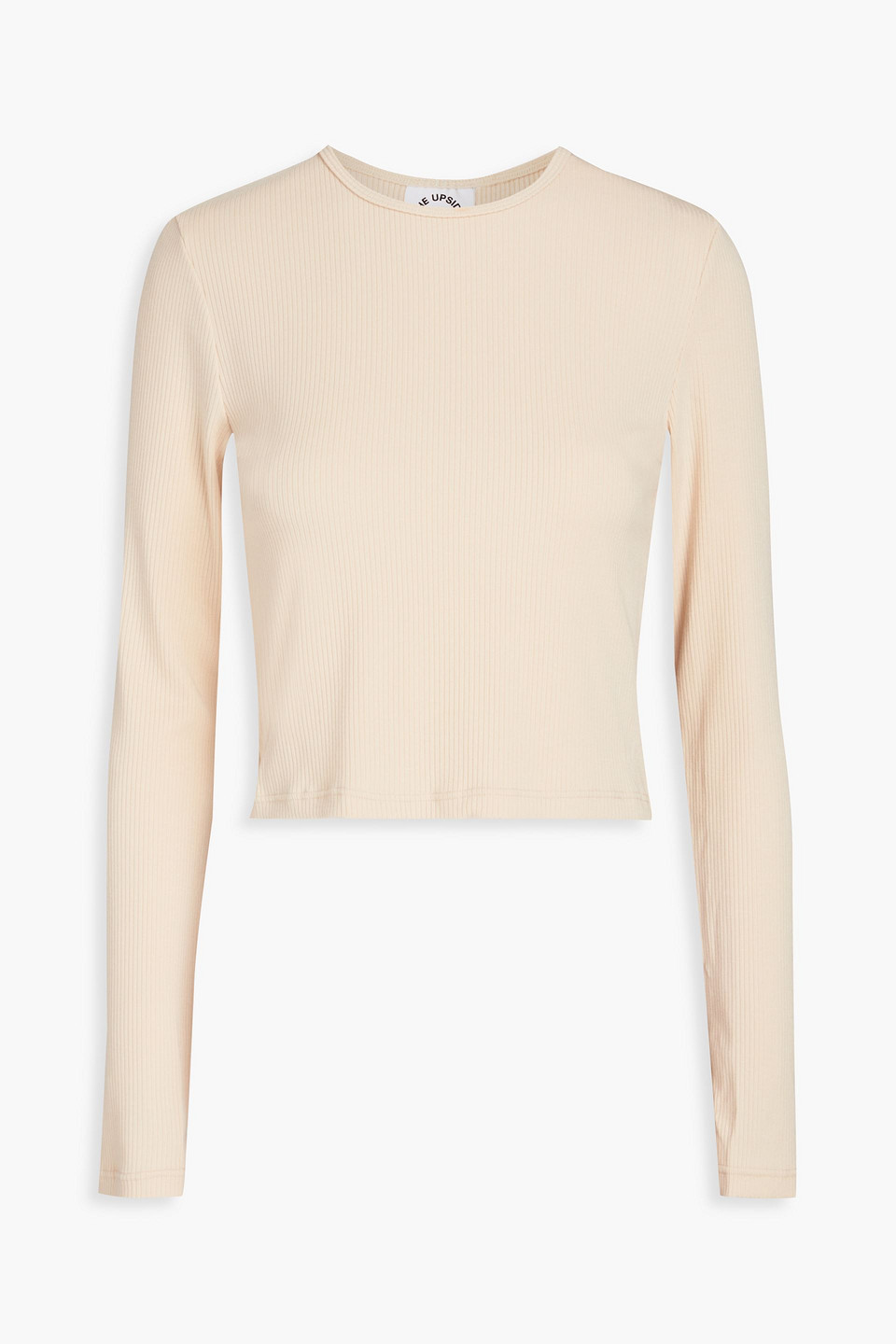 Tahnee ribbed stretch-modal top