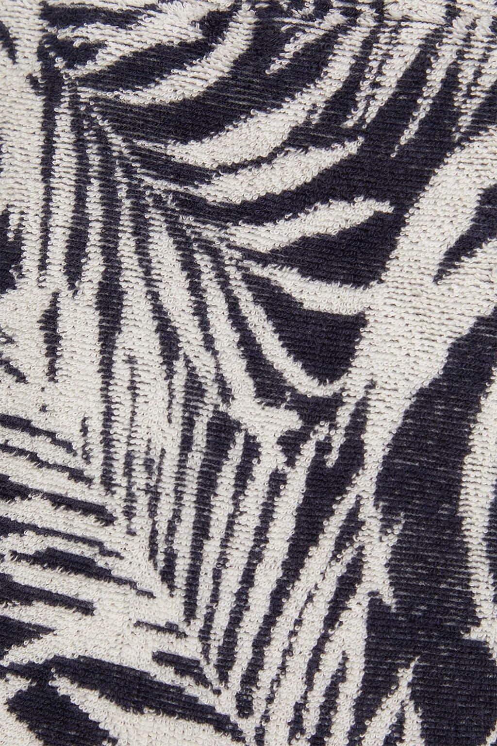 THE UPSIDE Naomi printed cotton-blend terry shorts