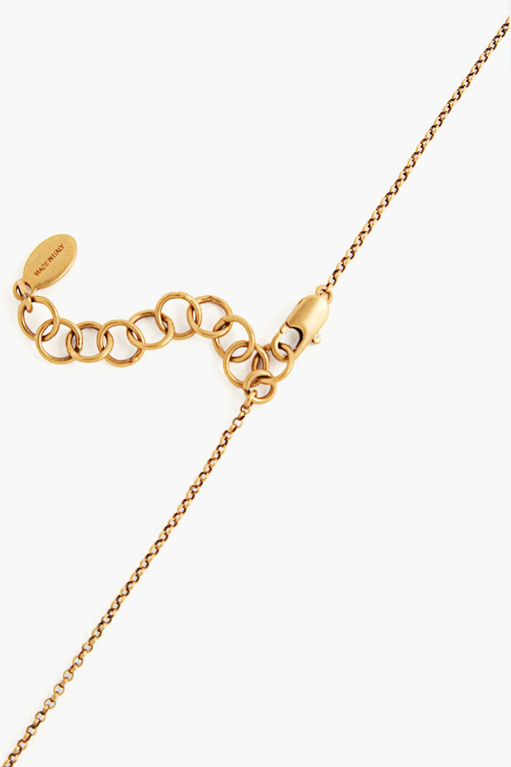 VALENTINO GARAVANI Gold-tone faux pearl necklace