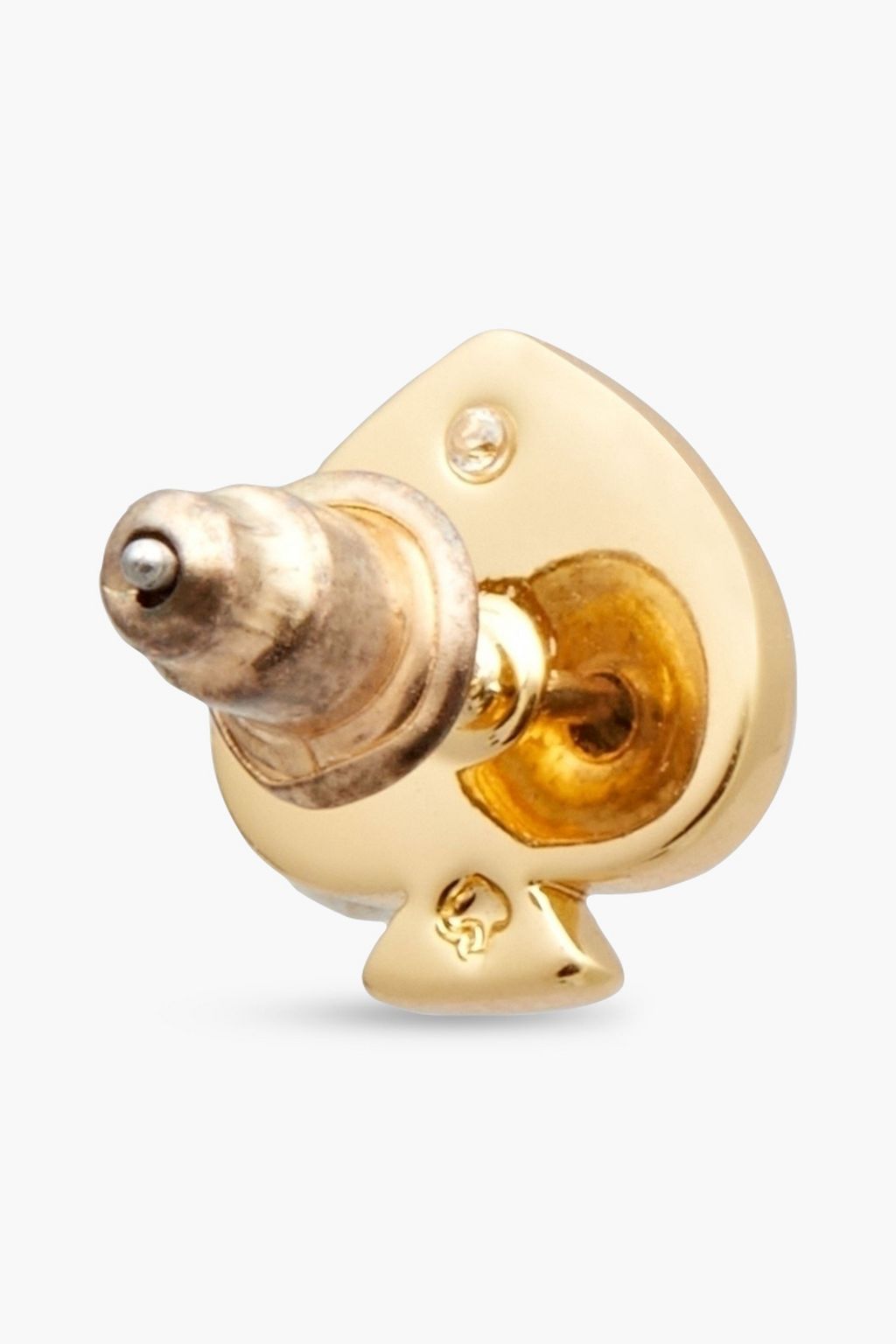 KATE SPADE NEW YORK Gold-tone zirconium earrings