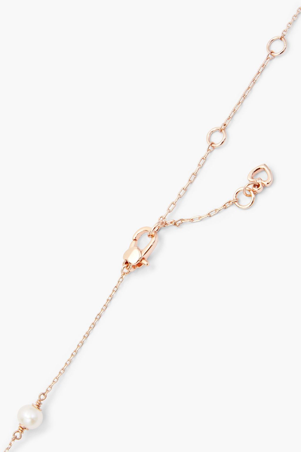 KATE SPADE NEW YORK Rose gold-tone freshwater pearl necklace