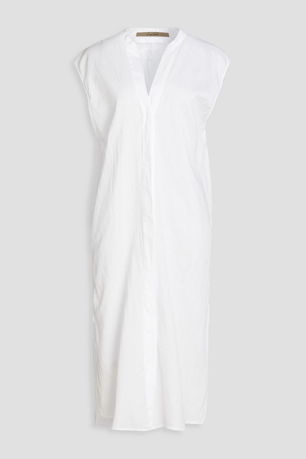 ENZA COSTA Cotton-gauze midi dress | THE OUTNET