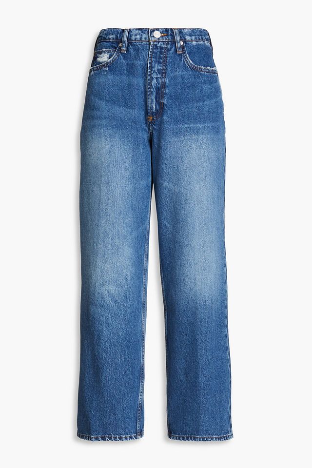Le Pixie high-rise wide-leg jeans