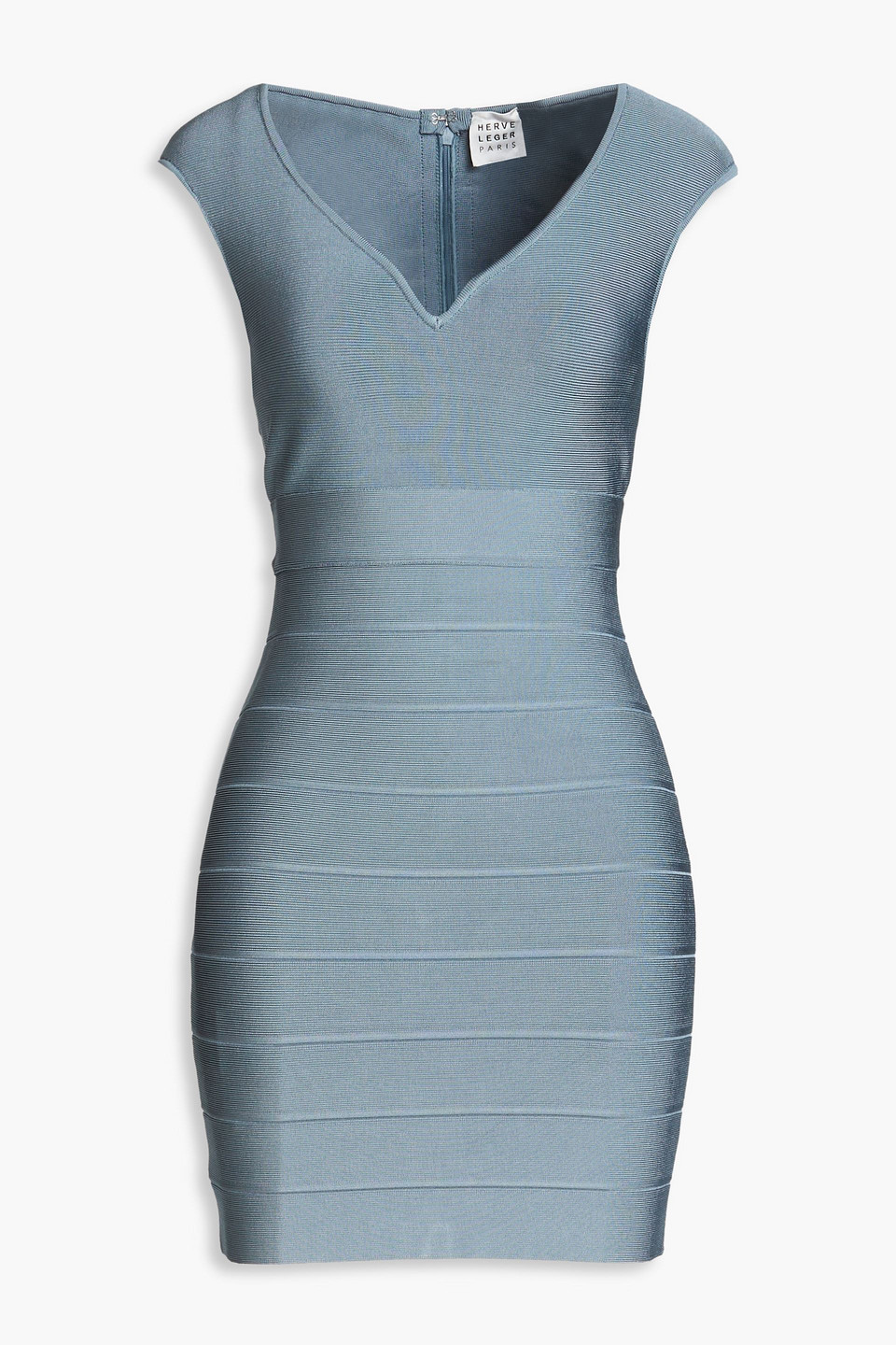 Hervé Léger - Bandage mini dress - Blue - XXS