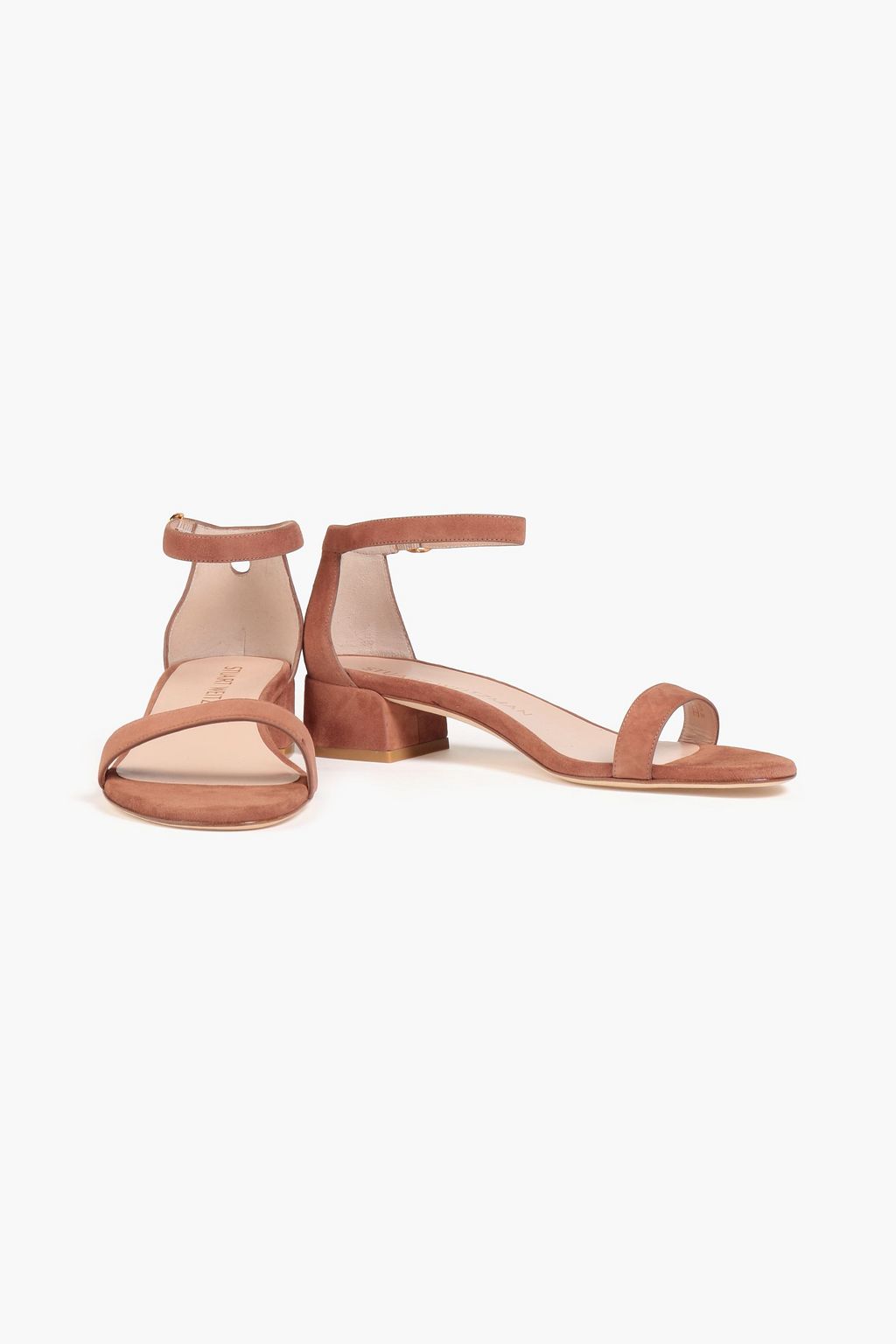 STUART WEITZMAN 스웨이드 샌들