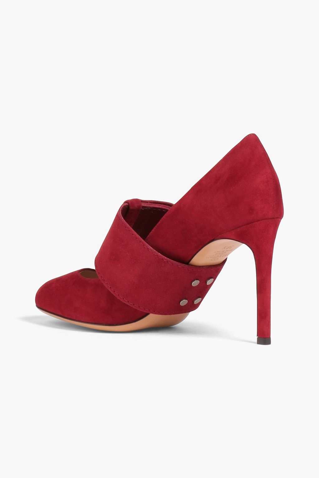 VALENTINO GARAVANI Bow-detailed suede pumps