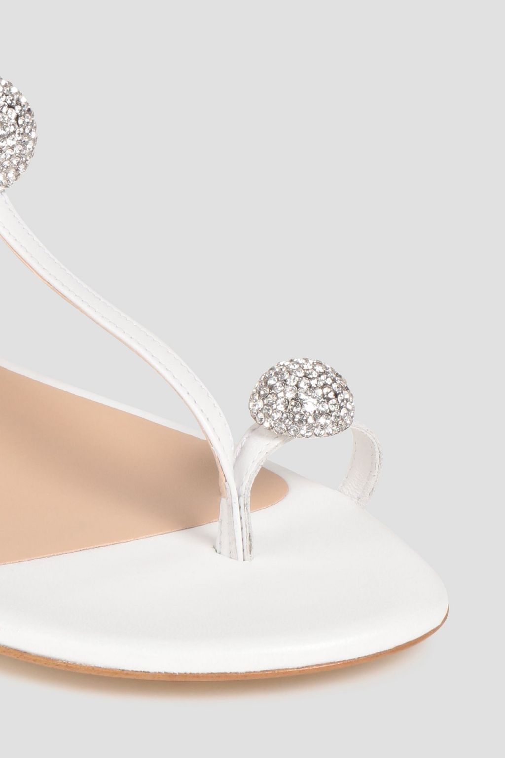 STUART WEITZMAN Balls Oｆ Fire レザー サンダル