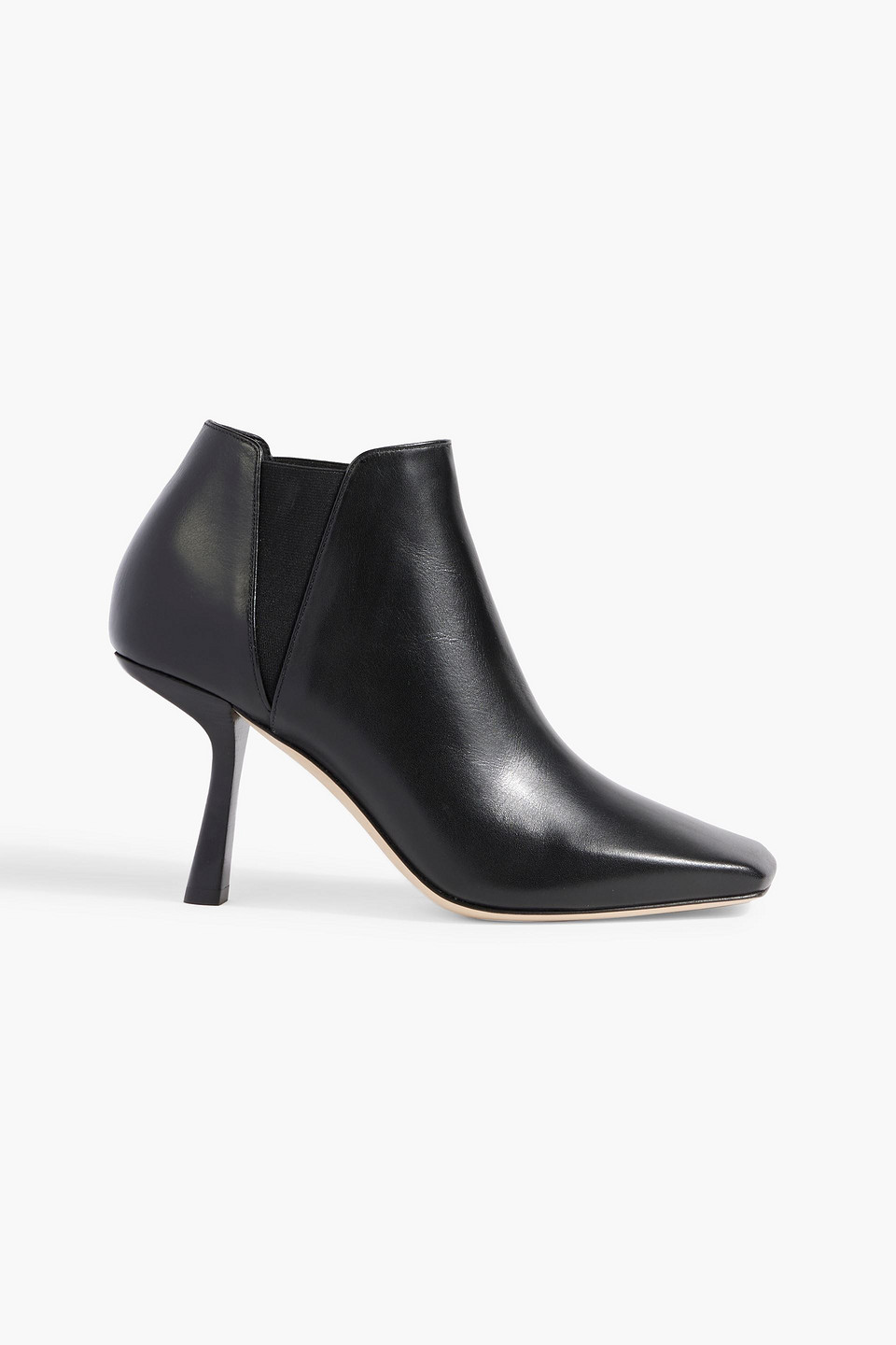 Jimmy Choo Marcelin 85 Leather Ankle Boots In Black