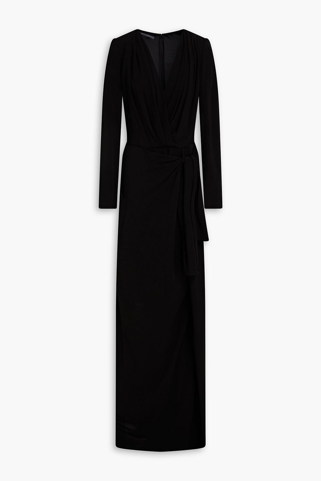 ALBERTA FERRETTI Draped crepe wide-leg jumpsuit | THE OUTNET