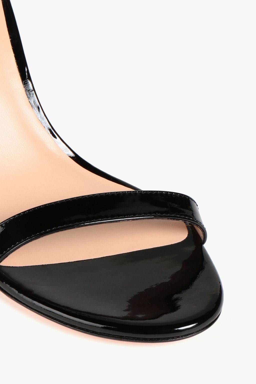 STUART WEITZMAN Patent-leather sandals