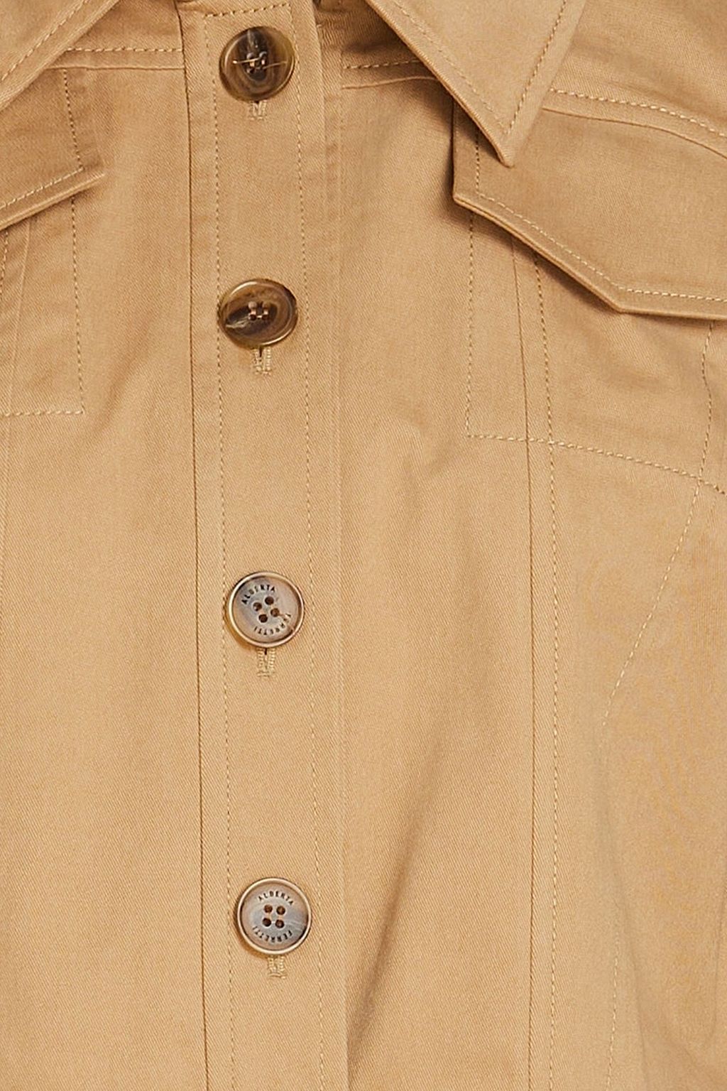 ALBERTA FERRETTI Jacke aus Gabardine aus Stretch-Baumwolle