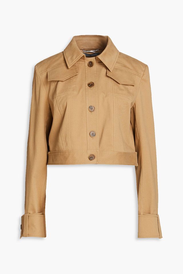Stretch-cotton gabardine jacket
