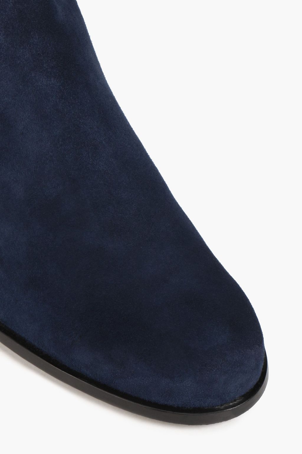 STUART WEITZMAN City microstretch and suede over-the-knee boots