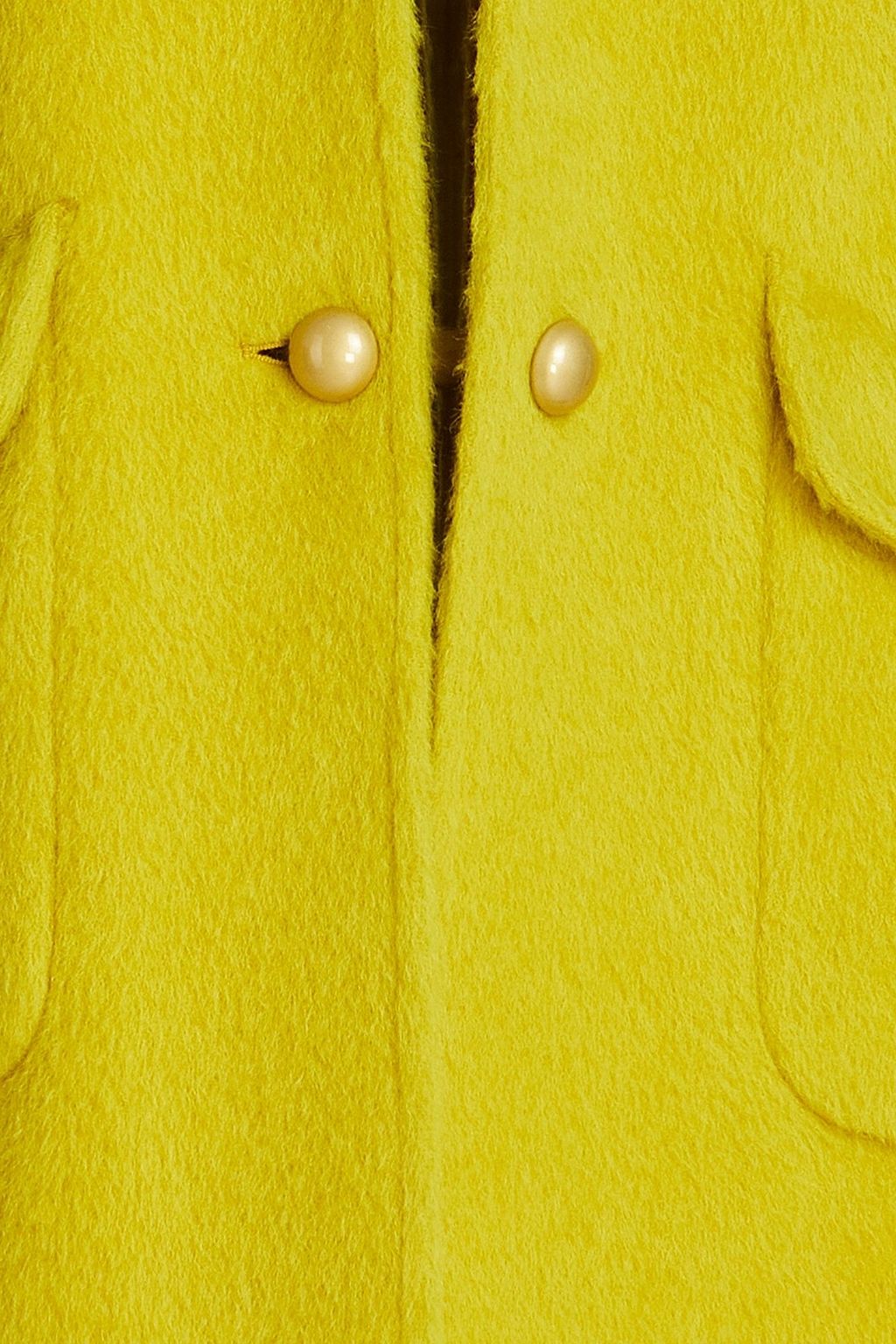 MOSCHINO Brushed alpaca-blend felt coat