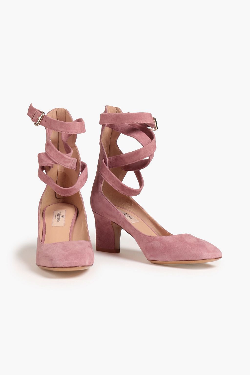 VALENTINO GARAVANI スエード パンプス